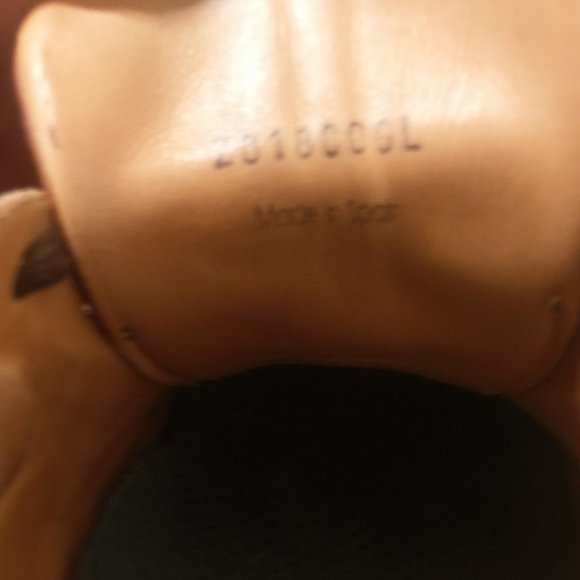 Magnanni Boltan Caballero Sz 9.5 Hand Painted Leather Low Top Lace Up Sneaker - Picture 6 of 6